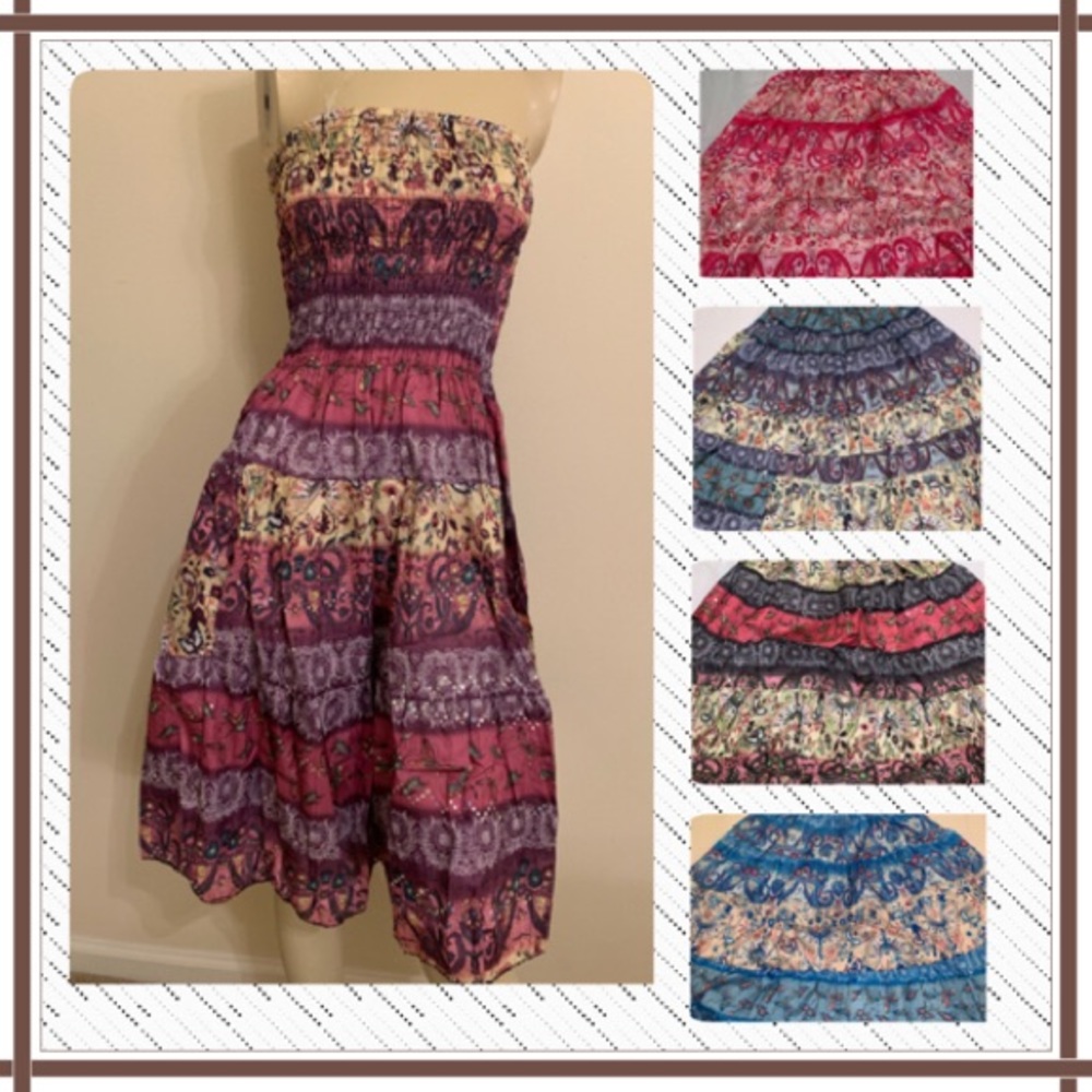 1 left❗️2 for $13❗️drop price🌟 Tube Top Sparkling